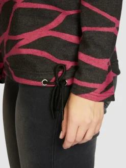 Navigazione Sweatshirts & Sweatjacken*Damen Sweatshirt grau uni