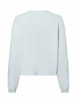 american vintage Sweatshirts & Sweatjacken*Damen Sweatshirt hellblau uni