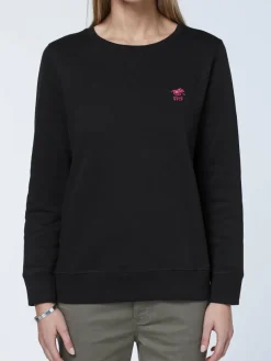 Polo Sylt Sweatshirts & Sweatjacken*Damen Sweatshirt schwarz uni