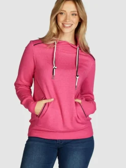 Navigazione Sweatshirts & Sweatjacken*Damen Sweatshirt pink uni