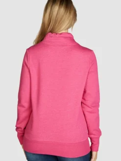 Navigazione Sweatshirts & Sweatjacken*Damen Sweatshirt pink uni