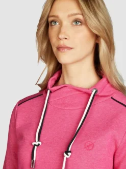 Navigazione Sweatshirts & Sweatjacken*Damen Sweatshirt pink uni