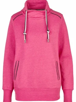 Navigazione Sweatshirts & Sweatjacken*Damen Sweatshirt pink uni