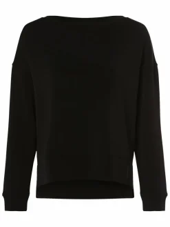 comma casual identity Sweatshirts & Sweatjacken*Damen Sweatshirt schwarz uni