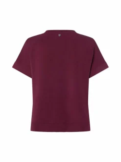 Rich & Royal Sweatshirts & Sweatjacken*Damen Sweatshirt bordeaux uni