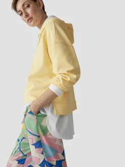 LCMT Sweatshirts & Sweatjacken*Damen Sweatshirt gelb uni