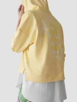 LCMT Sweatshirts & Sweatjacken*Damen Sweatshirt gelb uni