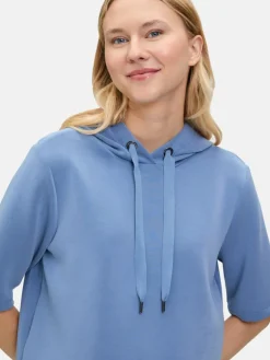 Betty & Co Sweatshirts & Sweatjacken*Damen Sweatshirt blau uni