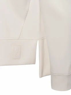 comma casual identity Sweatshirts & Sweatjacken*Damen Sweatshirt ecru uni