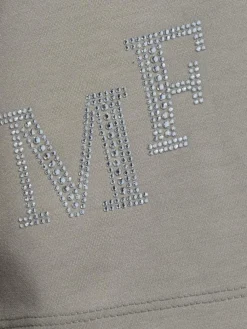 Monari Sweatshirts & Sweatjacken*Damen Sweatshirt taupe uni