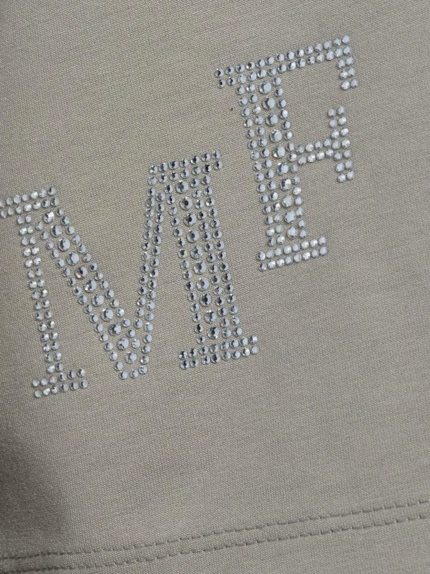 Monari Sweatshirts & Sweatjacken*Damen Sweatshirt taupe uni