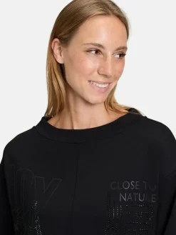 Betty Barclay Sweatshirts & Sweatjacken*Damen Sweatshirt schwarz uni