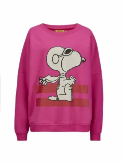 Codello Sweatshirts & Sweatjacken*Damen Sweatshirt pink bedruckt