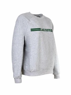 Lacoste Sweatshirts & Sweatjacken*Damen Sweatshirt grau bedruckt