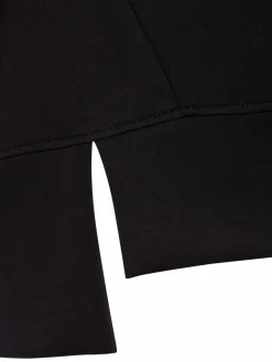 comma casual identity Sweatshirts & Sweatjacken*Damen Sweatshirt schwarz uni