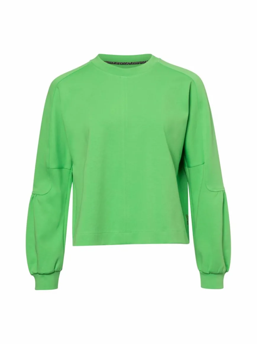 Marc Cain Sports Sweatshirts & Sweatjacken*Damen Sweatshirt gras uni