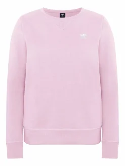 Polo Sylt Sweatshirts & Sweatjacken*Damen Sweatshirt rosa pink uni