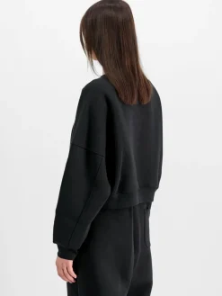 Alpha Industries Sweatshirts & Sweatjacken*Damen Sweatshirt schwarz bedruckt