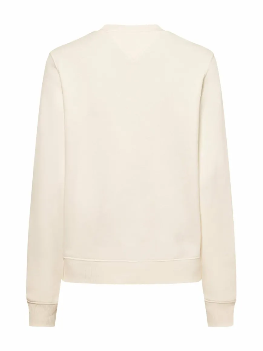 Tommy Jeans Sweatshirts & Sweatjacken*Damen Sweatshirt - Abo hellblau uni