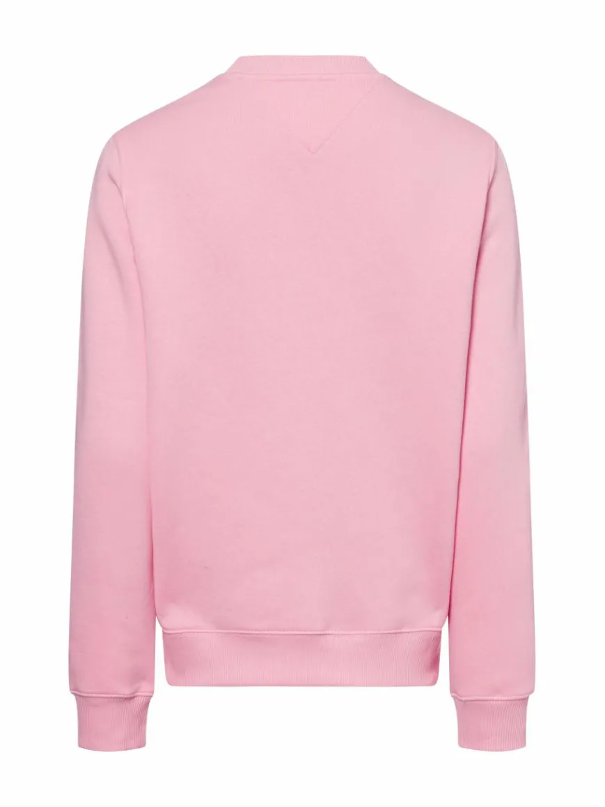 Tommy Jeans Sweatshirts & Sweatjacken*Damen Sweatshirt - Abo hellblau uni