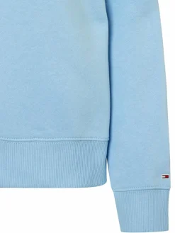 Tommy Jeans Sweatshirts & Sweatjacken*Damen Sweatshirt - Abo hellblau uni