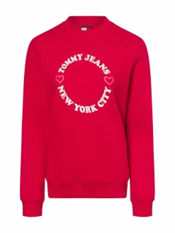 Tommy Jeans Sweatshirts & Sweatjacken*Damen Sweatshirt - Abo hellblau uni