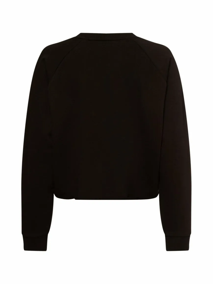 HUGO Sweatshirts & Sweatjacken*Damen Sweatshirt - Darace schwarz uni
