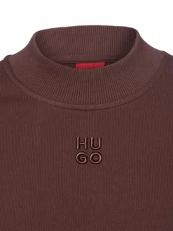 HUGO Sweatshirts & Sweatjacken*Damen Sweatshirt - Daxandria schoko uni