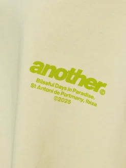 Another Cotton Lab Sweatshirts & Sweatjacken*Damen Sweatshirt - El Paraiso aprikot kiwi bedruckt