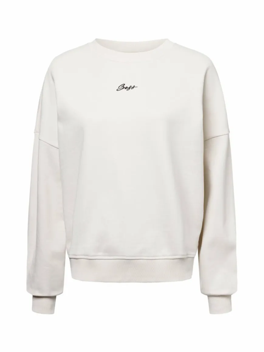 BOSS Orange Sweatshirts & Sweatjacken*Damen Sweatshirt - Esweaty ecru uni