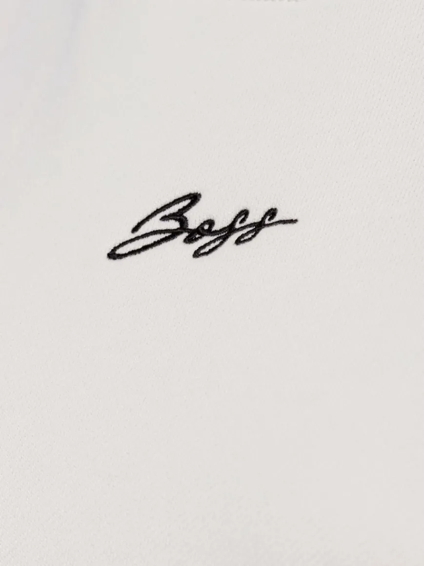 BOSS Orange Sweatshirts & Sweatjacken*Damen Sweatshirt - Esweaty ecru uni