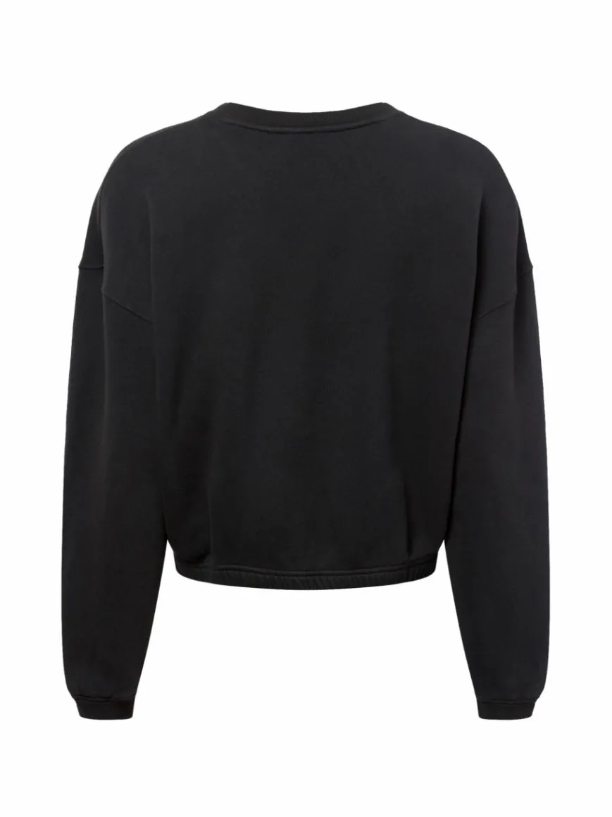 american vintage Sweatshirts & Sweatjacken*Damen Sweatshirt - Izu schwarz uni