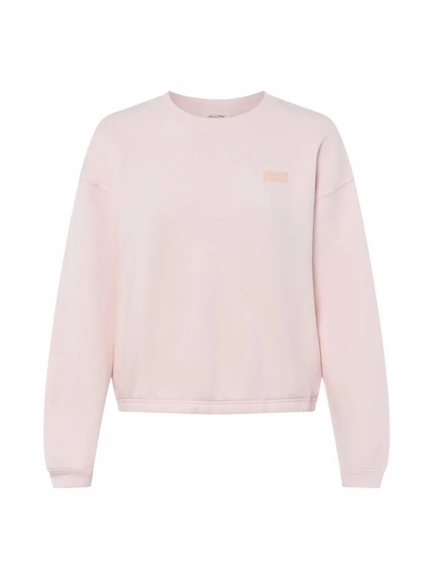 american vintage Sweatshirts & Sweatjacken*Damen Sweatshirt - Izubird rosa uni