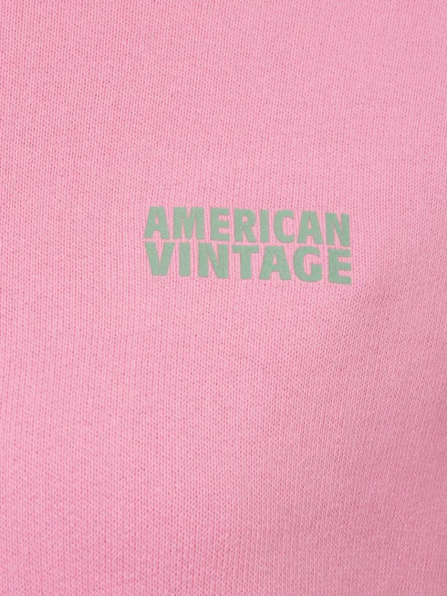american vintage Sweatshirts & Sweatjacken*Damen Sweatshirt - Izubird rosa uni
