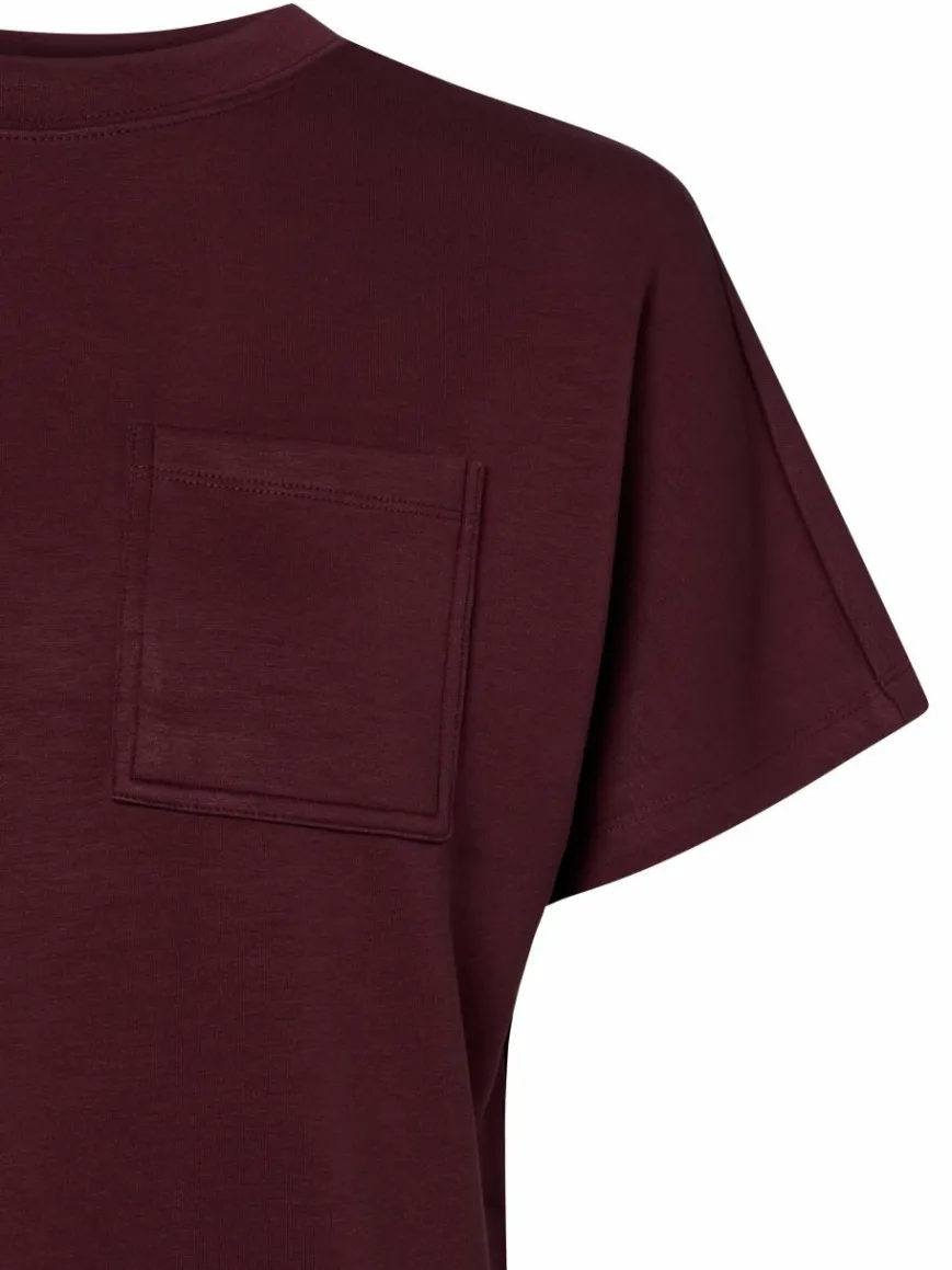 Msch Copenhagen Sweatshirts & Sweatjacken*Damen Sweatshirt - MSCHHarissa Ima aubergine uni