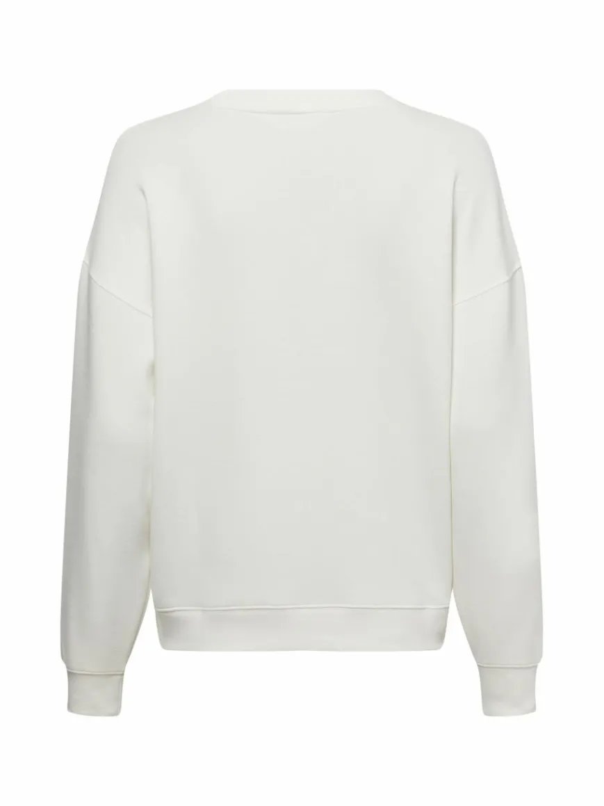 Msch Copenhagen Sweatshirts & Sweatjacken*Damen Sweatshirt - Mschima ecru uni