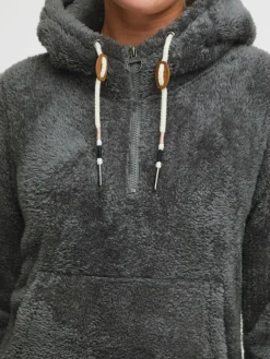 OXMO Sweatshirts & Sweatjacken*Damen Sweatshirt - OXAnoush grau uni