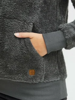 OXMO Sweatshirts & Sweatjacken*Damen Sweatshirt - OXAnoush grau uni