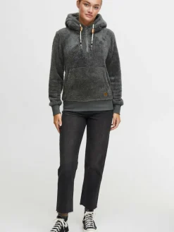 OXMO Sweatshirts & Sweatjacken*Damen Sweatshirt - OXAnoush grau uni