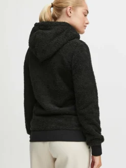 OXMO Sweatshirts & Sweatjacken*Damen Sweatshirt - OXAnoush schwarz uni