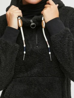 OXMO Sweatshirts & Sweatjacken*Damen Sweatshirt - OXAnoush schwarz uni