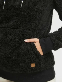 OXMO Sweatshirts & Sweatjacken*Damen Sweatshirt - OXAnoush schwarz uni