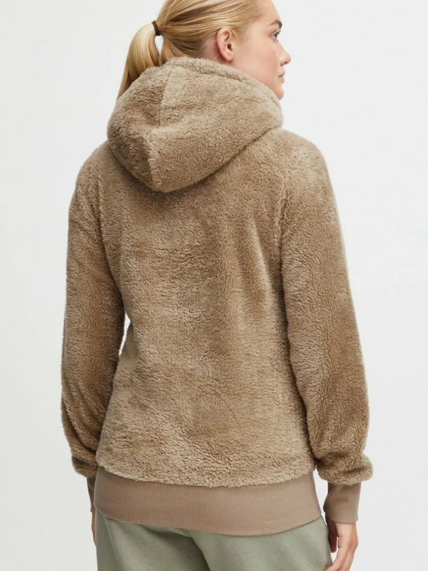 OXMO Sweatshirts & Sweatjacken*Damen Sweatshirt - OXAnoush braun uni