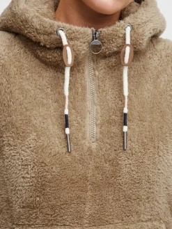 OXMO Sweatshirts & Sweatjacken*Damen Sweatshirt - OXAnoush braun uni