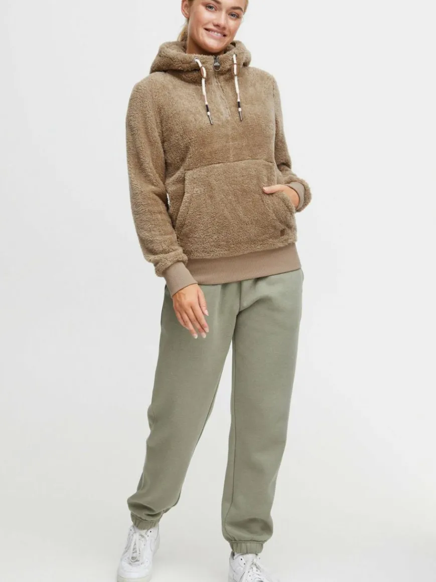 OXMO Sweatshirts & Sweatjacken*Damen Sweatshirt - OXAnoush braun uni