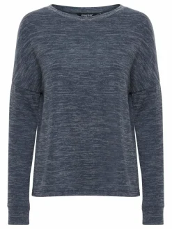 OXMO Sweatshirts & Sweatjacken*Damen Sweatshirt - OXBenta blau meliert