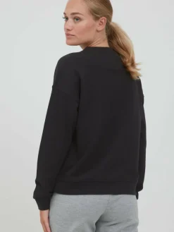 OXMO Sweatshirts & Sweatjacken*Damen Sweatshirt - OXGrynet schwarz uni