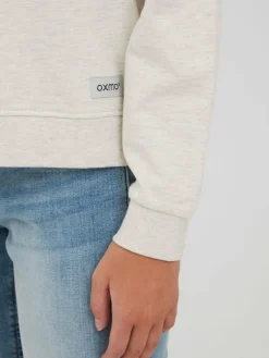 OXMO Sweatshirts & Sweatjacken*Damen Sweatshirt - OXGrynet grau uni