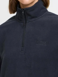 OXMO Sweatshirts & Sweatjacken*Damen Sweatshirt - OXMATSINE blau uni