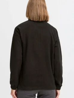 OXMO Sweatshirts & Sweatjacken*Damen Sweatshirt - OXMATSINE schwarz uni